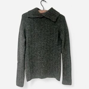 LITA By Ciara REVOLVE Alpaca Wool Grey Sweater Small NWOT